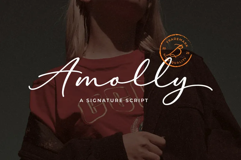 Amolley Handwritten font