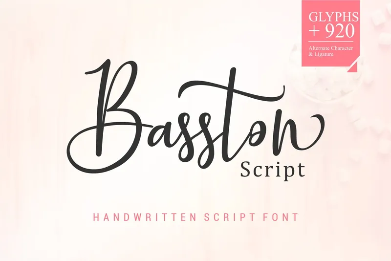 Basston Script Handwritten font