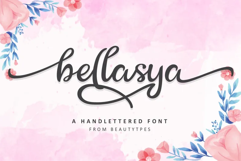 Bellasya Brush font