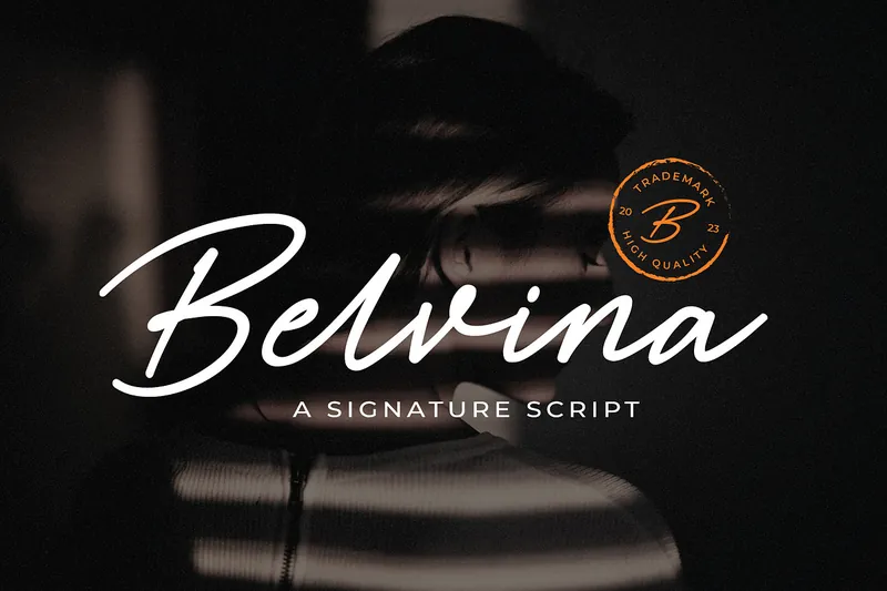 Belvina Handwritten font