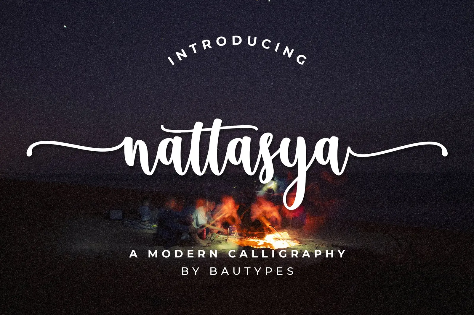 Charmlatte script font cover