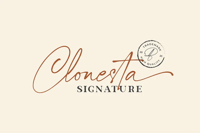 Clonesta Handwritten font