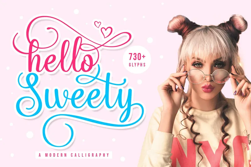 Hello Sweety Handwritten font