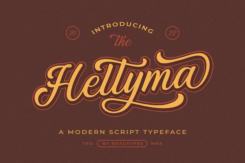 Heltyma Handwritten font