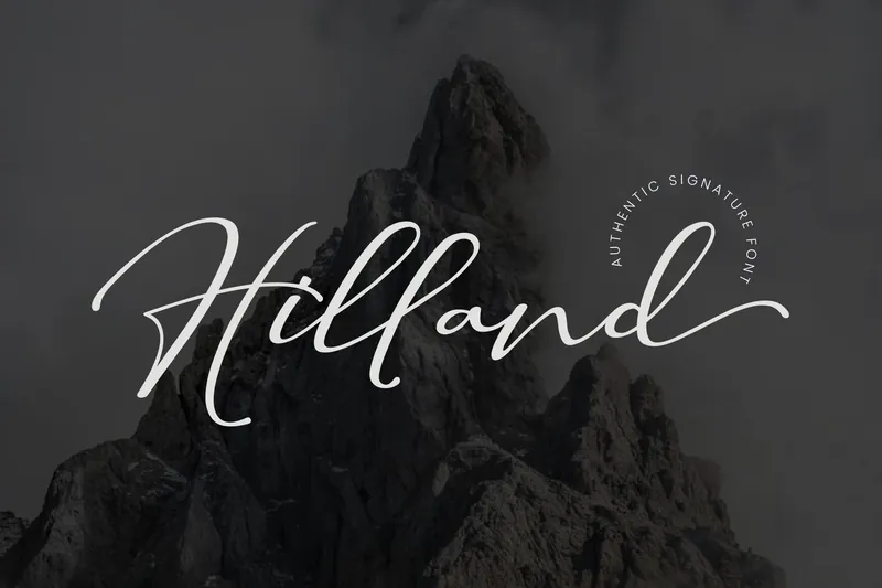Hilland Handwritten font