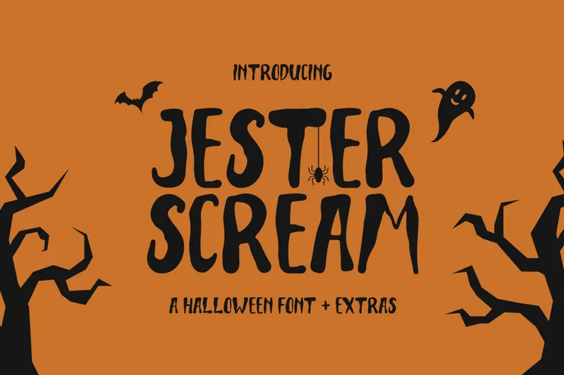 Jester Scream Display font