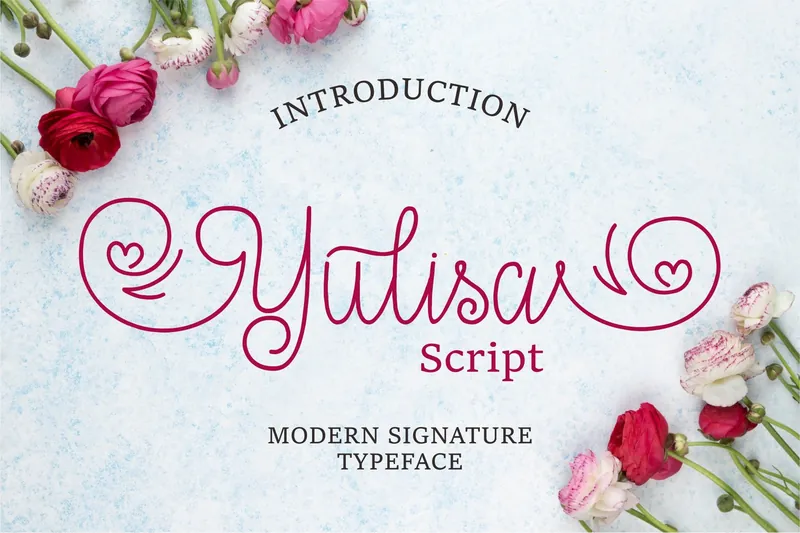 Yulisa Handwritten font